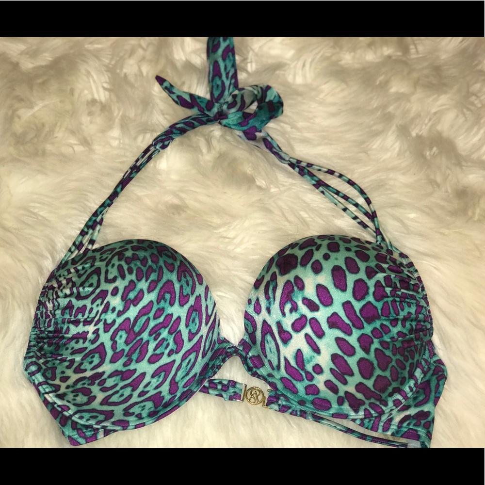 Victoria Secret Add 2 Cup Bombshell Swim Top